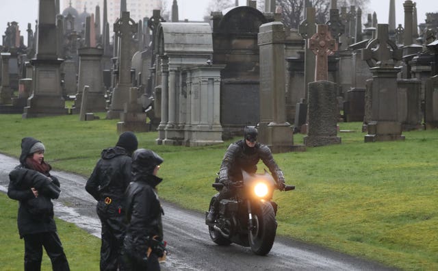 Batman filming – Glasgow