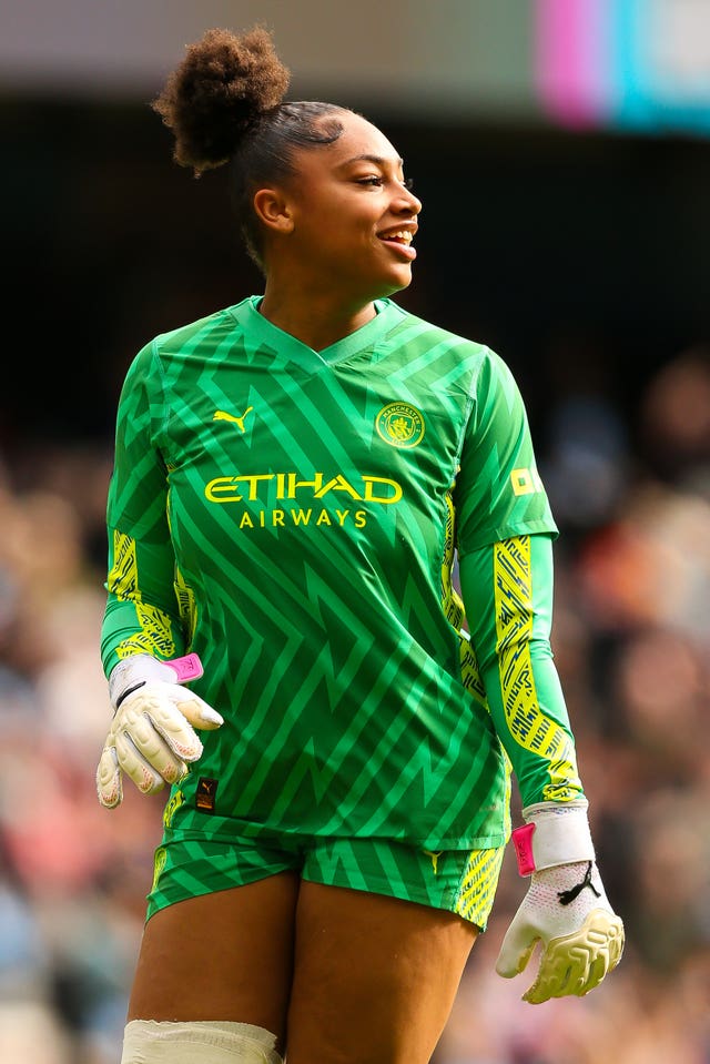 Manchester City goalkeeper Khiara Keating