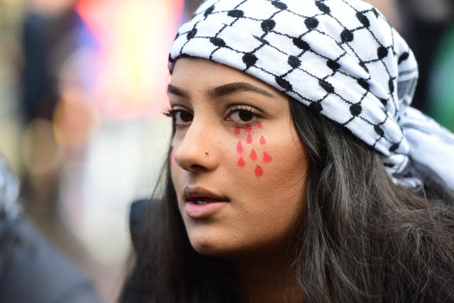 Palestine solidarity march – London