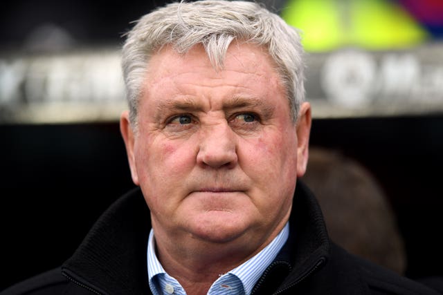 Newcastle United manager Steve Bruce has said the club have stopped their players from shaking hands.