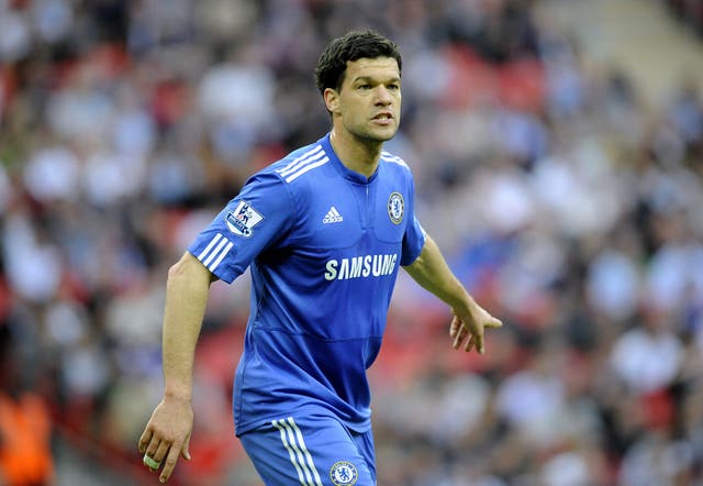 Michael Ballack bagged 17 times for Chelsea in four seasons at Stamford Bridge