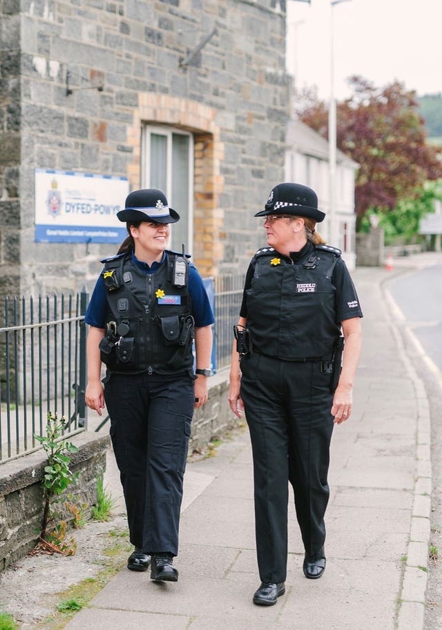 Chief Inspector mother on patrol with PCSO daughter