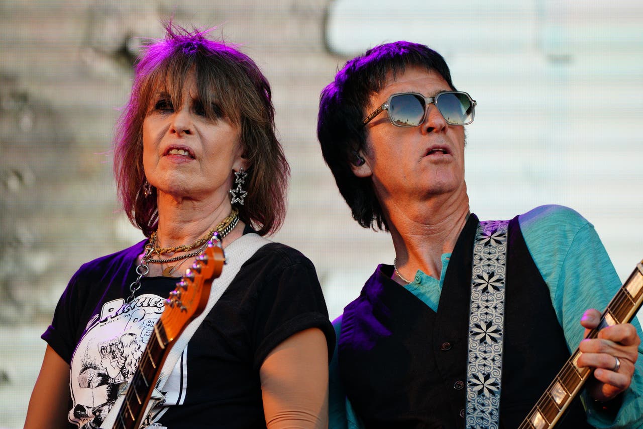 Chrissie Hynde says she does not mind getting older and is ‘more ...