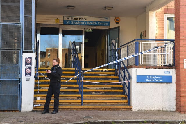 East London health centre stabbing