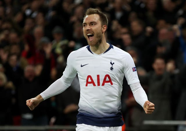 Eriksen previously spent seven years at Tottenham. 