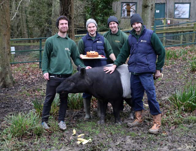 Kingut’s 40th birthday (Gareth Fuller/PA)