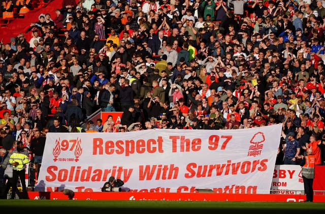 Hillsborough banner