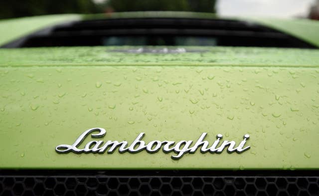 A Lamborghini (Myung Jung Kim/PA)
