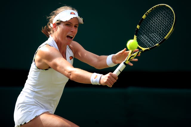 Johanna Konta went out in the last 32 in Madrid