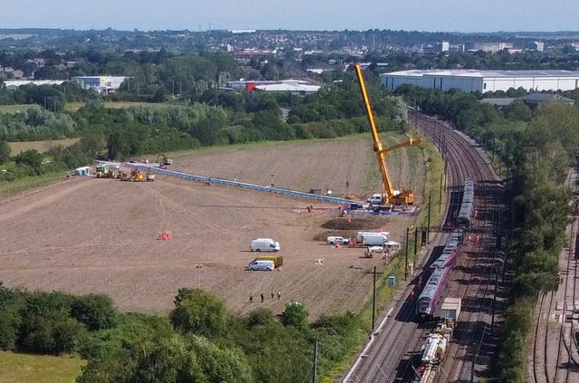 Bedford South train crash
