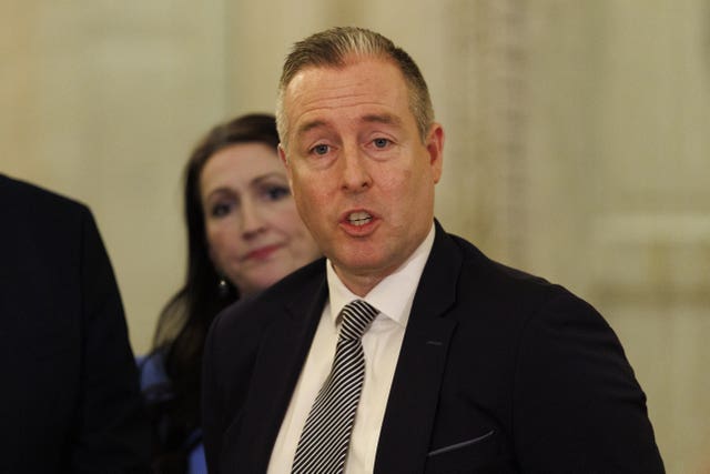 Education Minister Paul Givan 