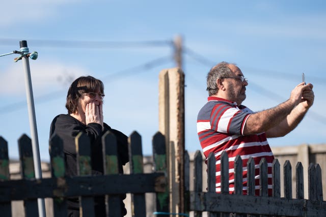 Residents react to demolition