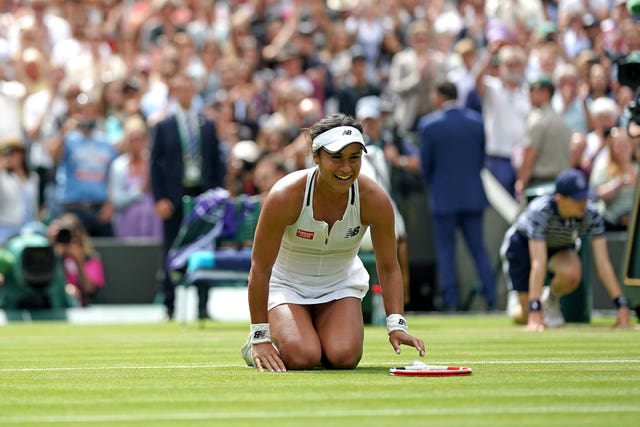 Heather Watson beats Kaja Juvan to reach the fourth round of a grand slam for the first time 