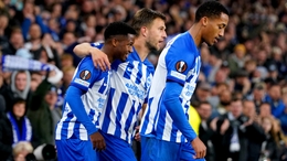 Brighton eased to a 2-0 win against Ajax at the Amex Stadium