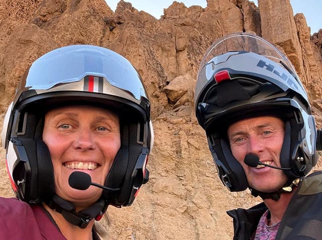 Couple detained in Iran