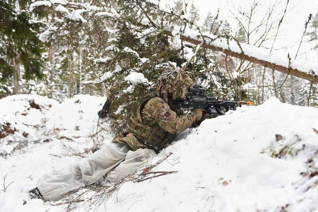 British troops in Estonia