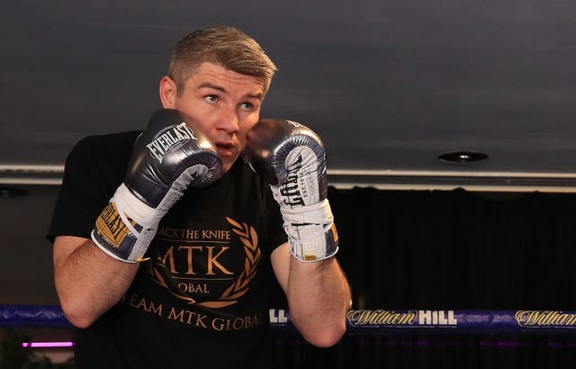 Liam Smith, pictured, was beaten by Saul 'Canelo' Alvarez four years ago (Peter Byrne/PA)