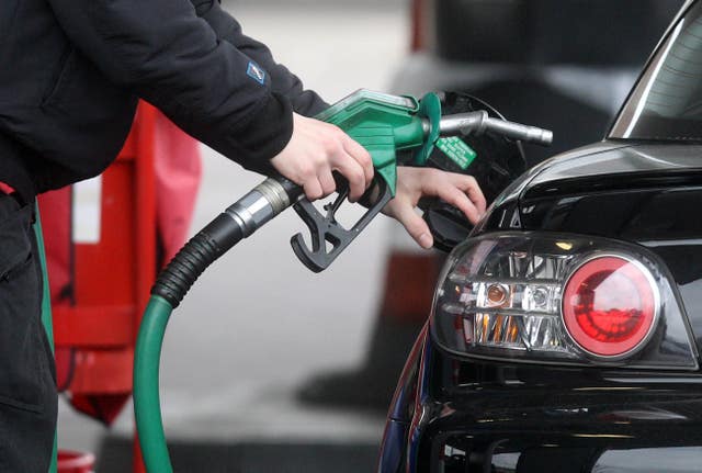 New petrol and diesel cars sales