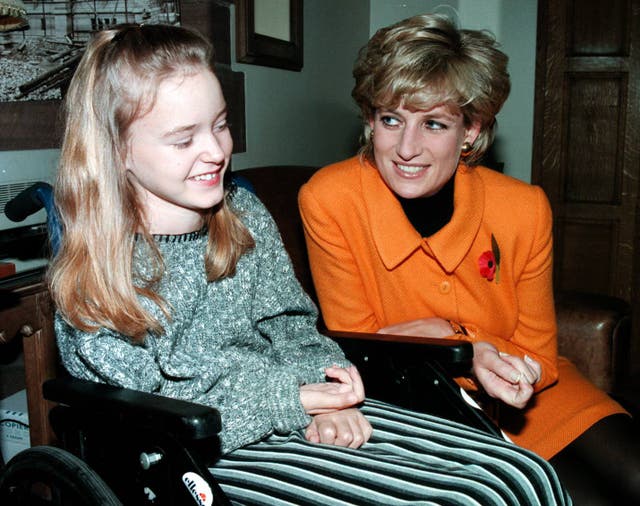 Princess Diana at Liverpool’s Women’s Hospital