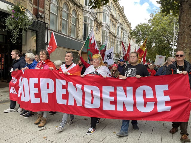 Welsh independence march
