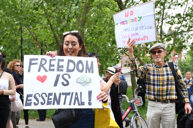 Hyde Park protest