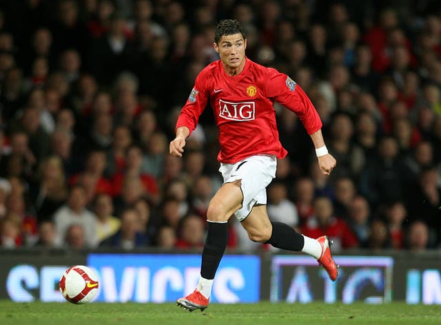 Cristiano Ronaldo enjoyed great success at Manchester United