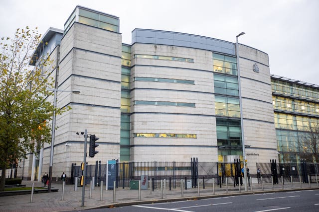 An exterior view of Belfast Crown Court