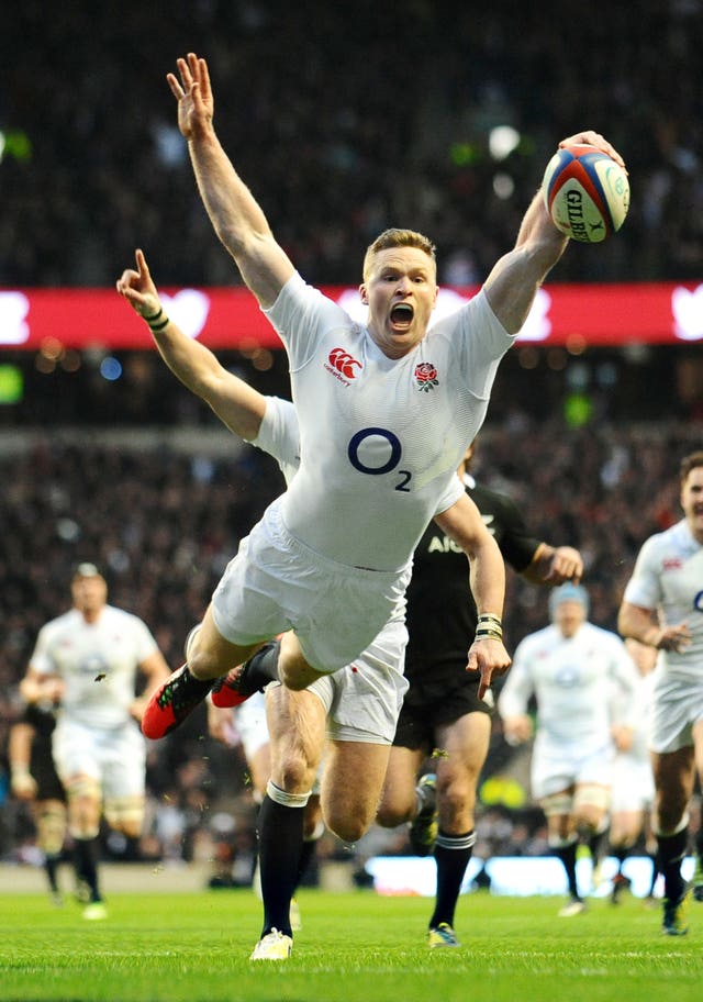 Chris Ashton scored 20 tries in 44 appearances for England