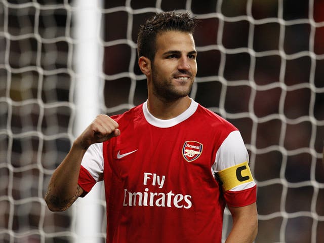 Cesc Fabregas went on to captain Arsenal having made his debut aged 16.