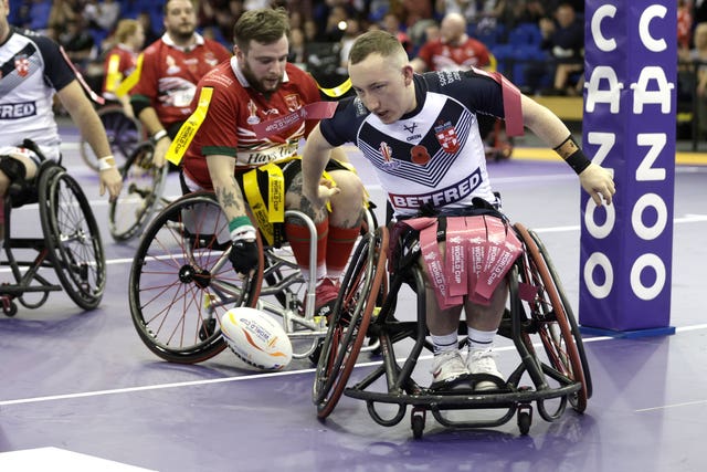 England v Wales – Wheelchair Rugby League World Cup – Semi-Final – EIS Sheffield