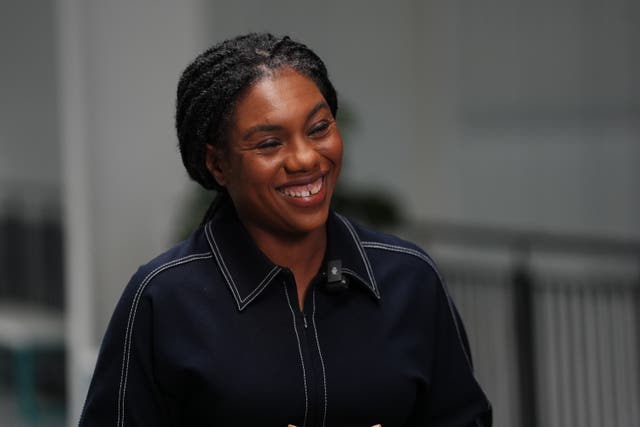 Kemi Badenoch smiling