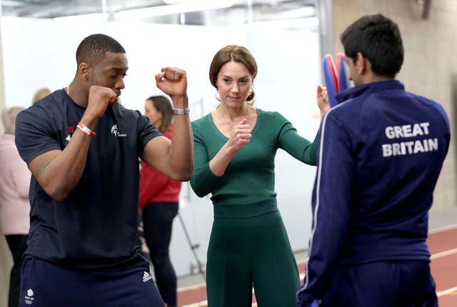 Royal visit to the London Stadium