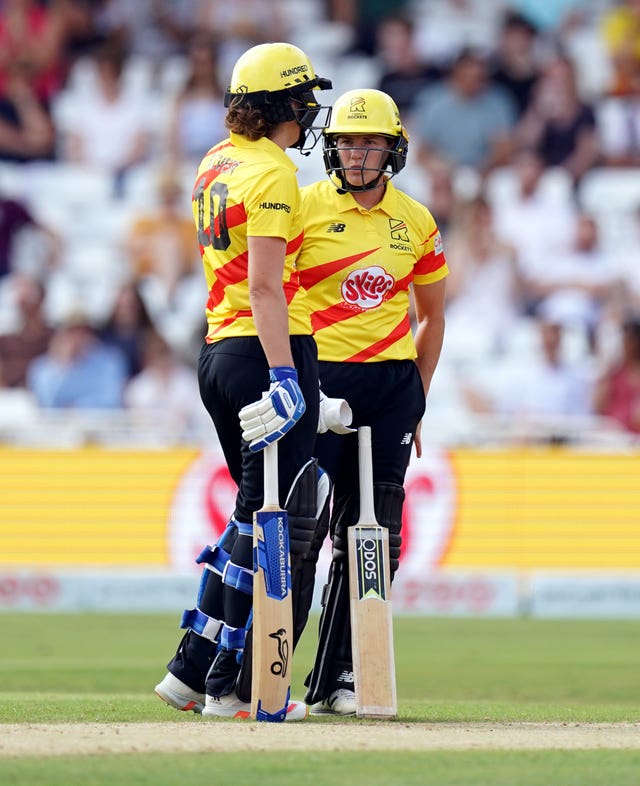 Brunt and Sciver have been England teammates for his, with the couple also playing for Trent Rockets in The Hundred