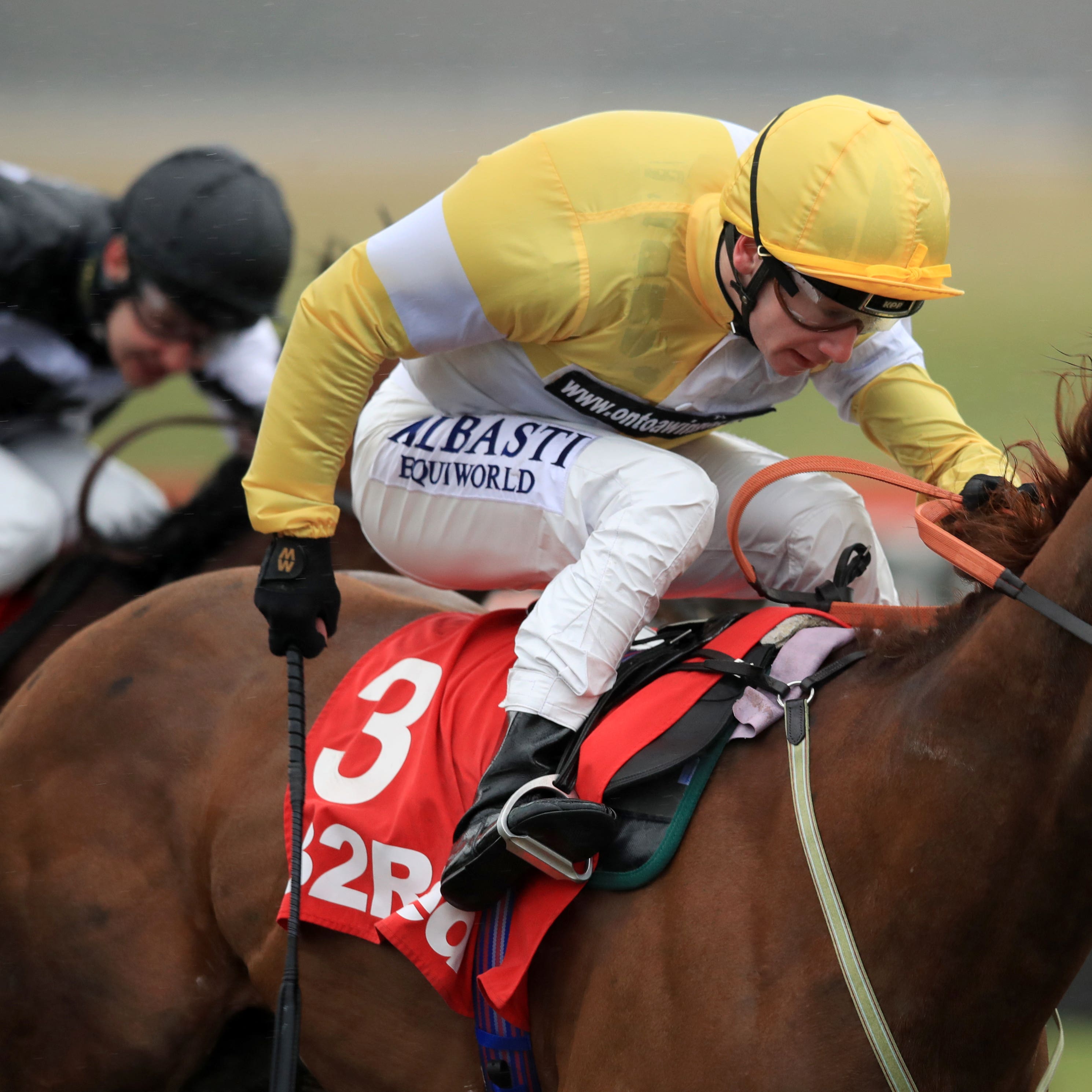Corinthia Knight winning on All-Weather Finals Day (Adam Davy/PA)