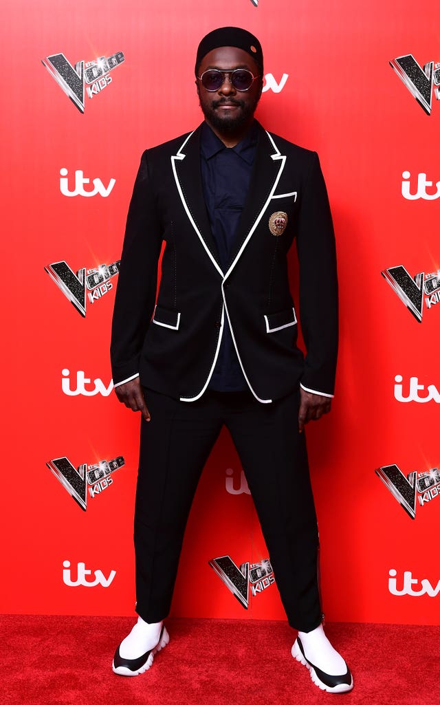 will.i.am at the The Voice Kids Launch