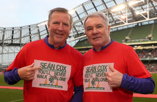 Republic of Ireland XI v Liverpool Legends – Sean Cox Fundraising Match – Aviva Stadum