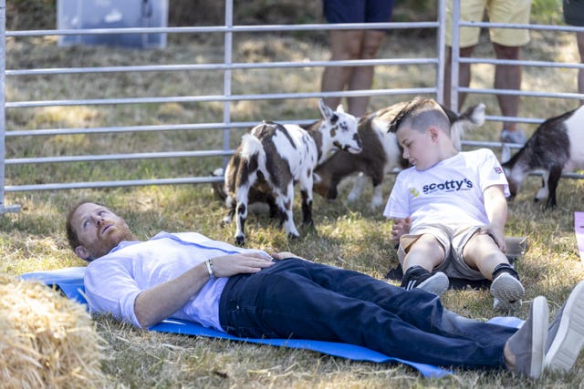 Duke of Sussex attends Scotty’s Summer Festival