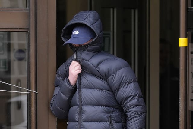 Michael Jones outside Oxford Crown Court 