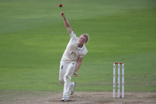 Heather Knight in action