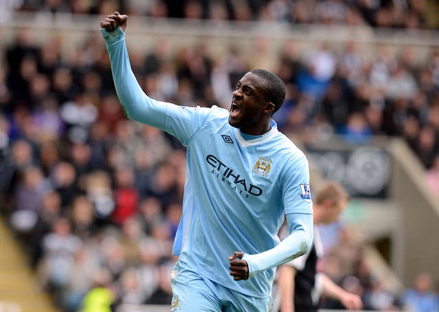 Toure fired City to a key win at Newcastle