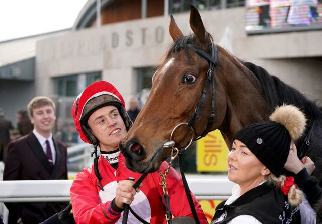 Jockey JJ Slevin with Home By The Lee 