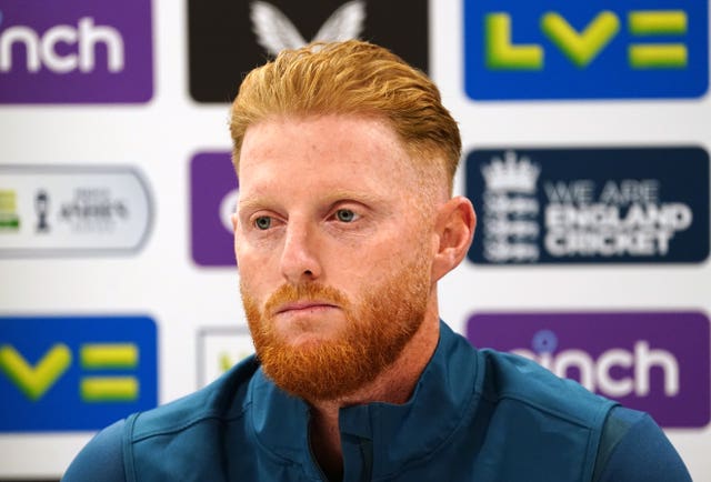 Ben Stokes read out a statement on the day of the ICEC report's publication (Mike Egerton/PA)