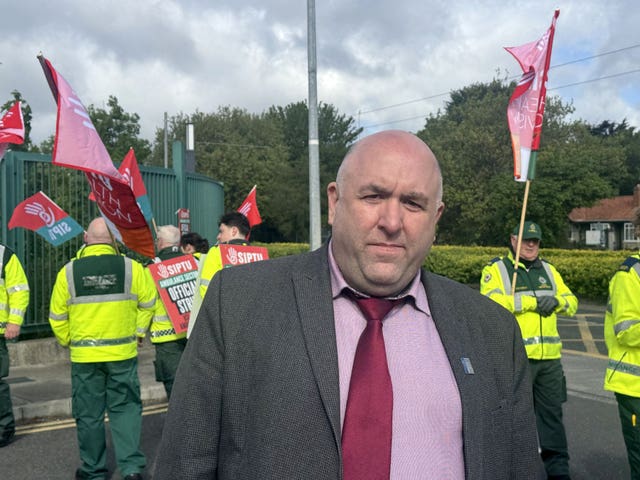 National Ambulance Service industrial action