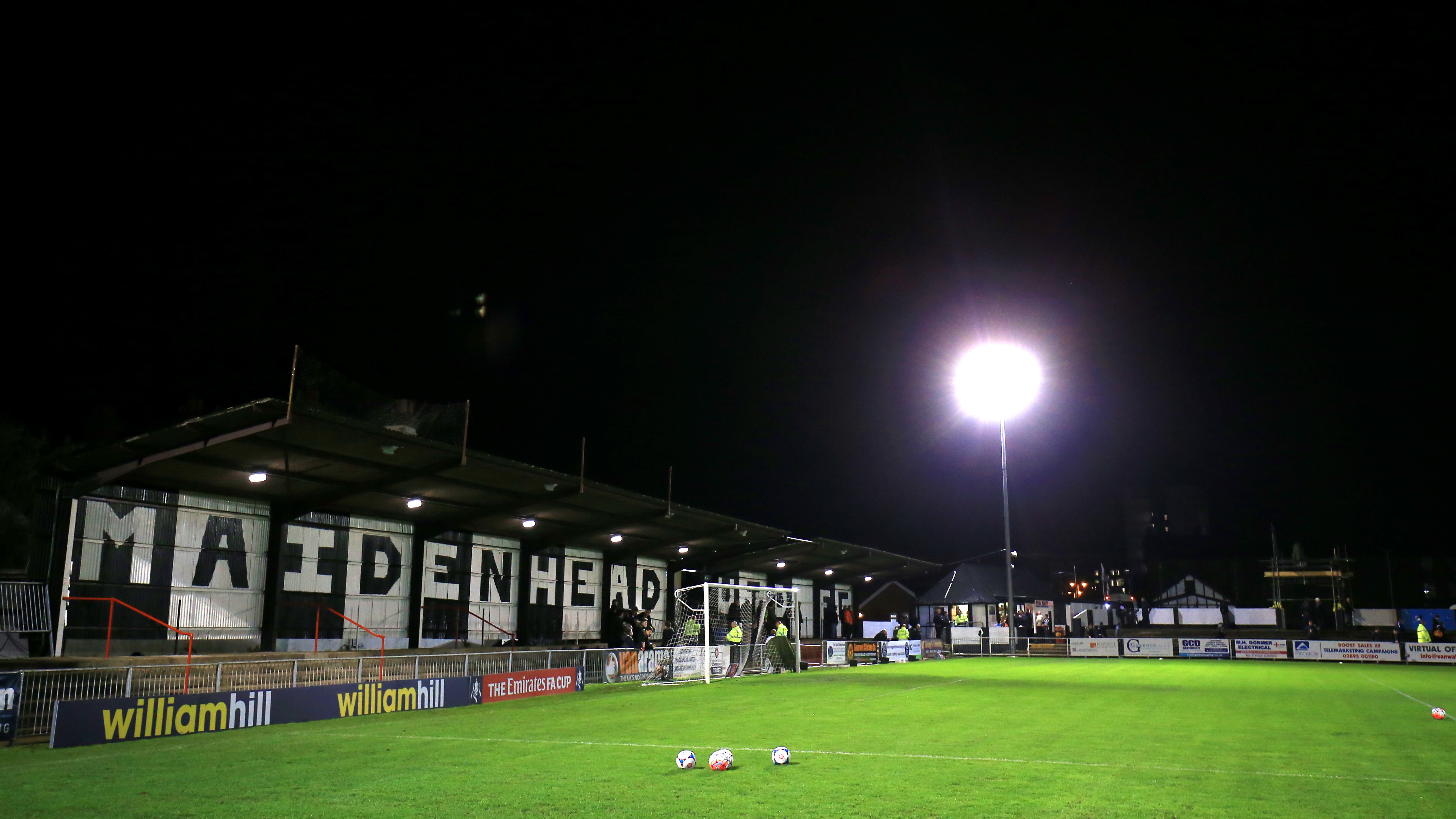 It finished goalless between Maidenhead and Wealdstone at York Road (Nigel French/PA)