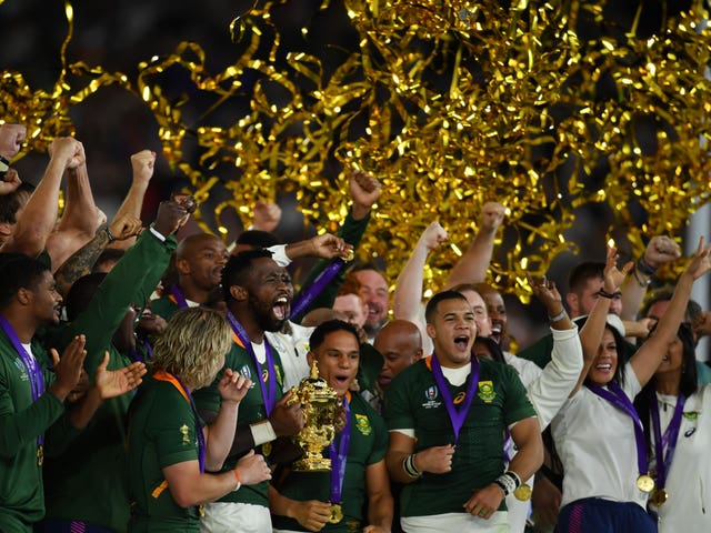 South Africa lifted the Webb Ellis Cup four years ago in Japan