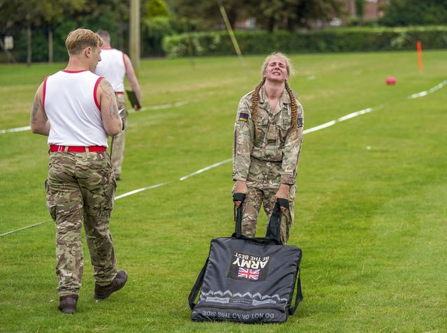 British Army Warrior Fitness Finals