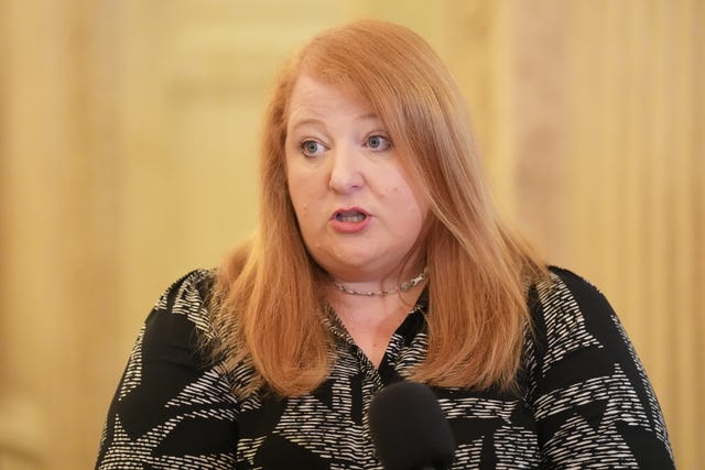 Justice Minister Naomi Long