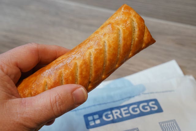 Greggs' sausage roll