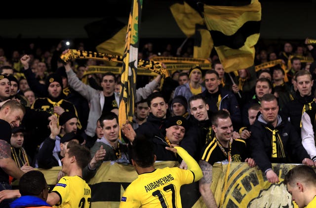 Pierre-Emerick Aubameyang sent a personal message to the Borussia Dortmund fans (Adam Davy/EMPICS Sport)