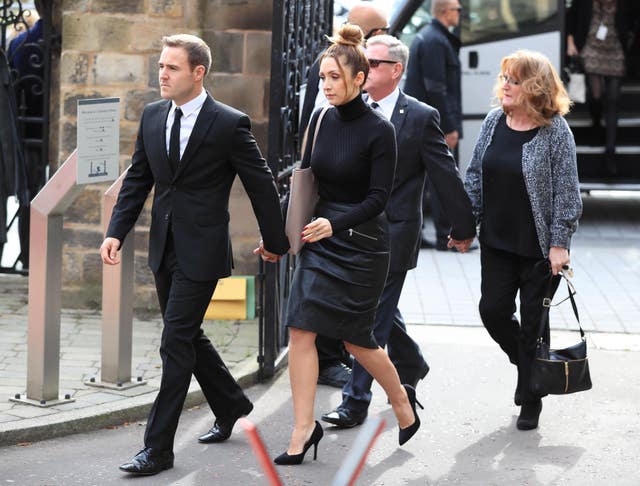 Liz Dawn funeral